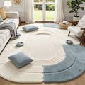 Tapis modulaire magnétique assemblable, tapis de salon démontable lavable, adaptable à toutes les pièces de la maison